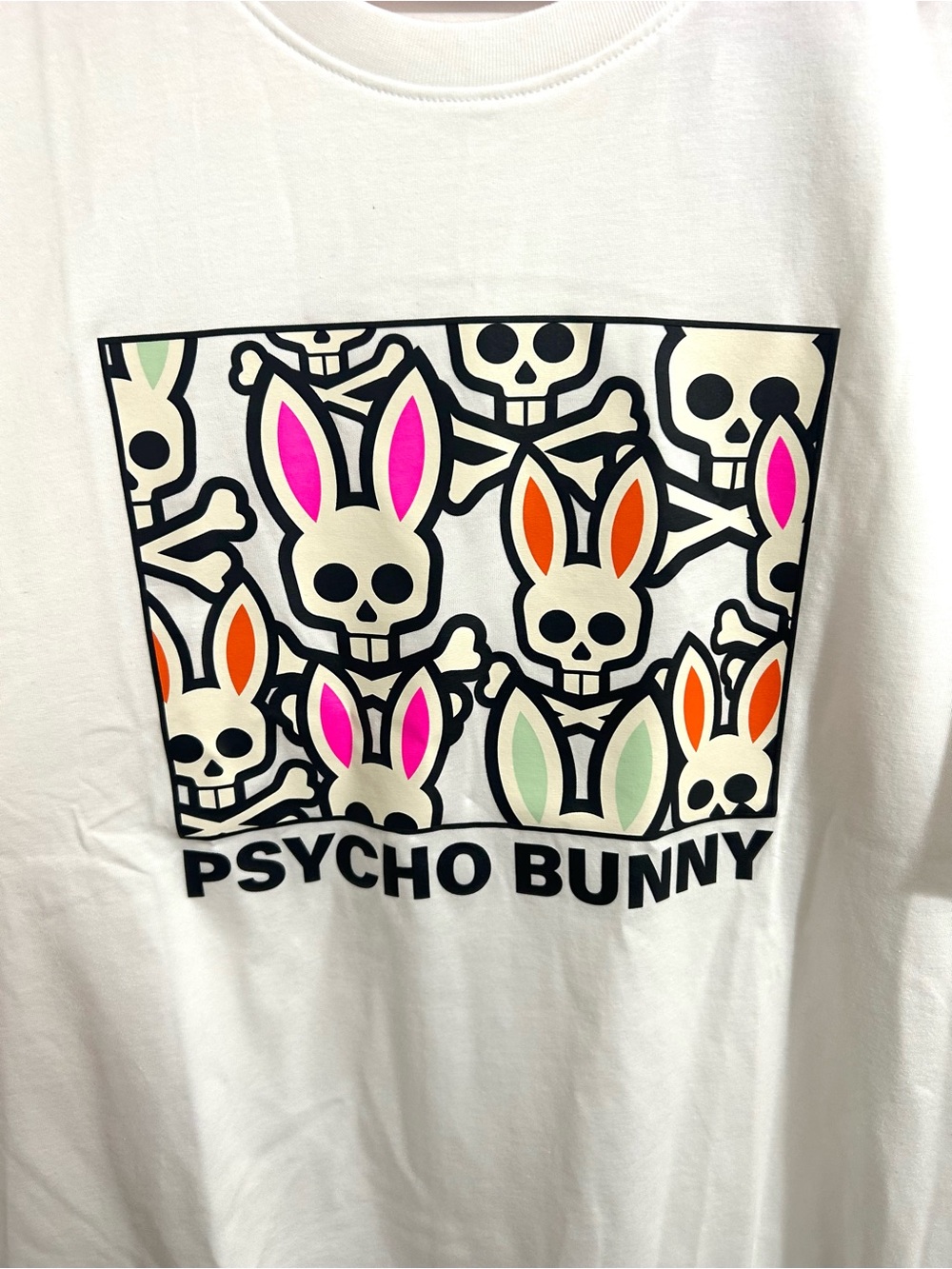 NWT Men’s Psycho Bunny Skull and Crossbones T-shirt